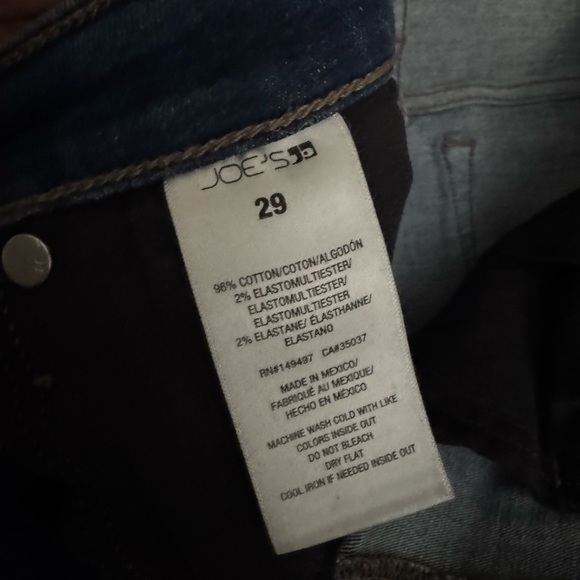 Joe's Jeans Dark Blue Skinny Women's Jeans - Picture 3 of 4